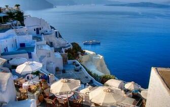 Wallpaper Santorini