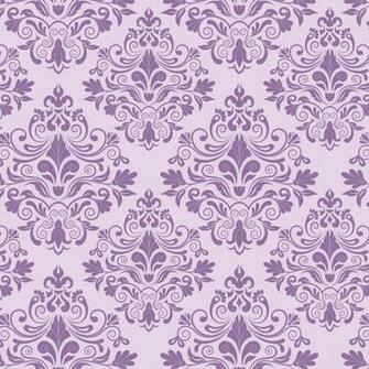 Papel De Parede Arabesco Cl Ssico Em Roxo E Lil S