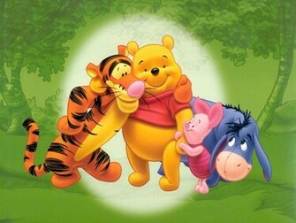 Wallpaper Classic Winnie Pooh