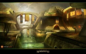 Dawn In Vivec By Tamplierpainter