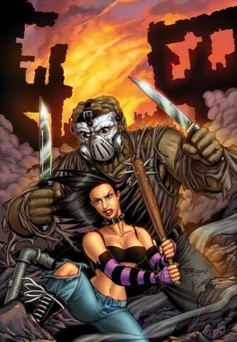 Hack Slash Pin Up By Billmckay