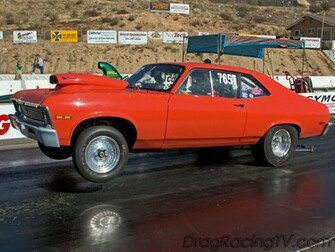 Chevy Nova Ss Drag Car Wallpaper