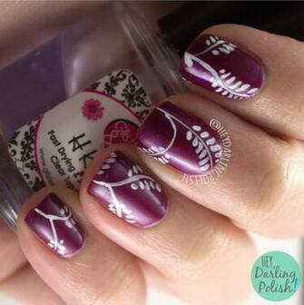 Nails Nail Art Polish Wallpaper Hey Darling Leaves