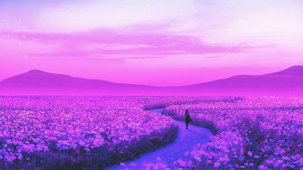 Day Dreaming Lavender Field 4k Wallpaper HD Artist