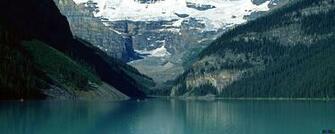 Wallpaper Lake Louise Canadian Rockies X Dual