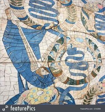 Christian Mosaic Image