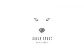 House Stark Wallpaper Minimalistic