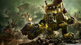 Warhammer Dawn Of War Iii Ork Faction 4k HD Desktop