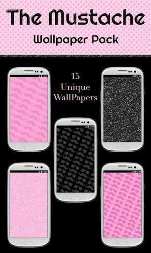 Bigger The Mustache Wallpaper Pack For Android Screenshot