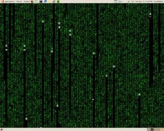 Matrix Desktop Screensaver