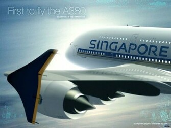 Wallpaper Airbus A380 Singapore Airlines Photos And Walls