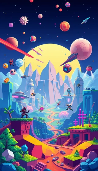 Video Game Phone Wallpaper