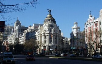 Edificio Metropolis Madrid Lugares De Espa A Wallpaper