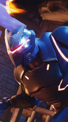 Omega Fortnite Battle Royale Gaming Wallpaper