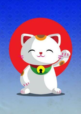 Displaying Image For Maneki Neko Wallpaper