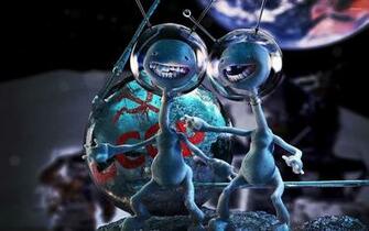 Funny Aliens Wallpaper Fantasy