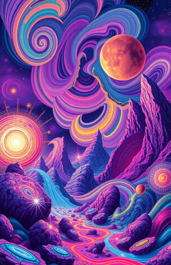 Trippy HD Wallpaper