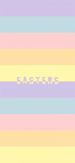 Pastel Easter Top Background A iPhone