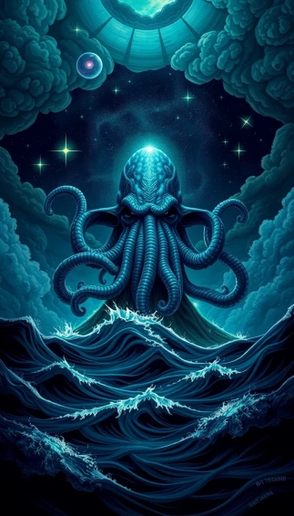 Cthulhu Phone Wallpaper