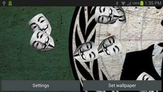Anonymous Live Wallpaper App For Android