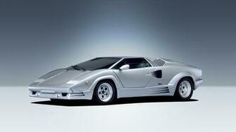 Lamborghini Countach 25th Anniverary Wallpaper HD Image