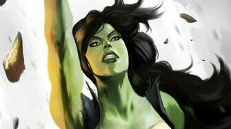 She Hulk Computer Wallpaper Desktop Background