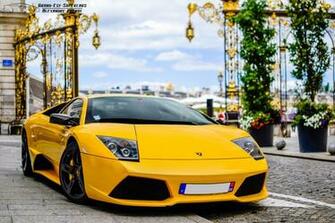 Lamborghini Murcielago Cars Coupe Supercars Italy Jaune Yellow