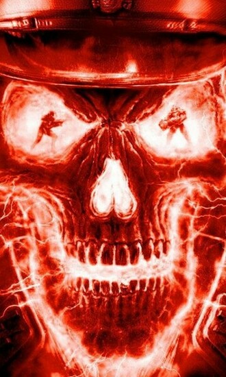 Fire Skulls Live Wallpaper Screenshot