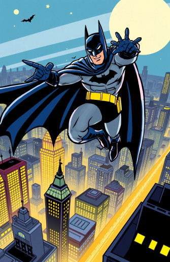 Batman Cartoon Wallpaper