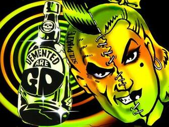 Demented Are Go Bandswallpaper Wallpaper Music