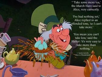 Alice In Wonderland With A Quote From The Book