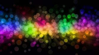 Small Colorful Bright Circles Abstract Wallpaper