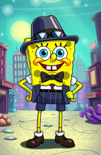 Gangster Spongebob Wallpaper