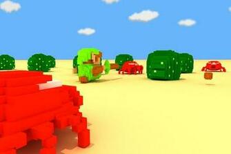Voxels 3d Pixel Art The Wastetime Post