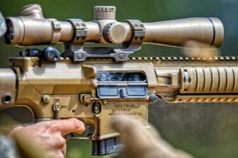 Firing Sr Scope 51mm Nato Stoner Rifle
