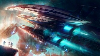Normandy Sr Mass Effect Wallpaper