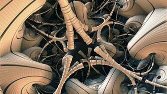 Wallpaper Immersion Fractal Figure Shape HD 1080p Upload