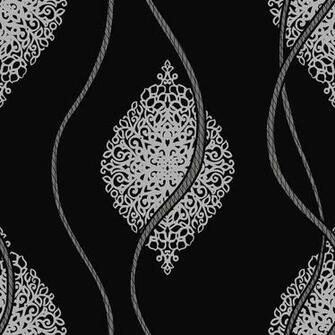 Black And Silver Metallic Wallpaper The Art Mad