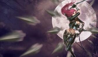 League Of Legends Wallpaper Katarina The Sinister Blade