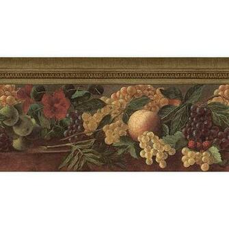 Old Master Fruit Wallpaper Border Walmart