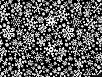 Black And White Snowflake Background HD Wallpaper Png