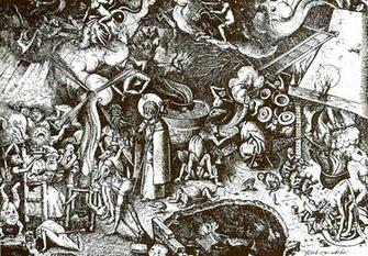 Den Full Of Demons Esoteric And Occult Alchemy Wallpaper Image