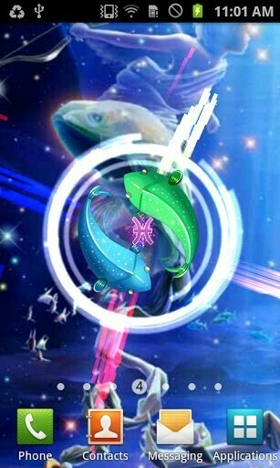 Bigger Pisces Live Wallpaper For Android Screenshot