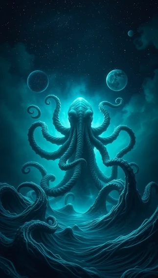 Cthulhu Phone Wallpaper