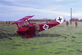 Wwi Aviation Art Wallpaper