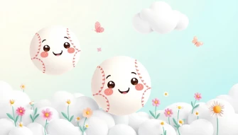 Cute Softball Wallpaper
