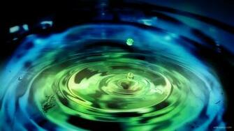 3d Water Drop Render HD Wallpaper