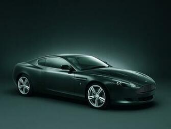 Aston Martin Db9 In Black Wallpaper Top