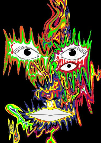 Trippy Vector Background Picture