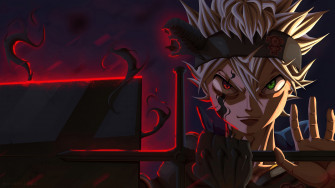Black Clover Asta Sword 4k Wallpaper